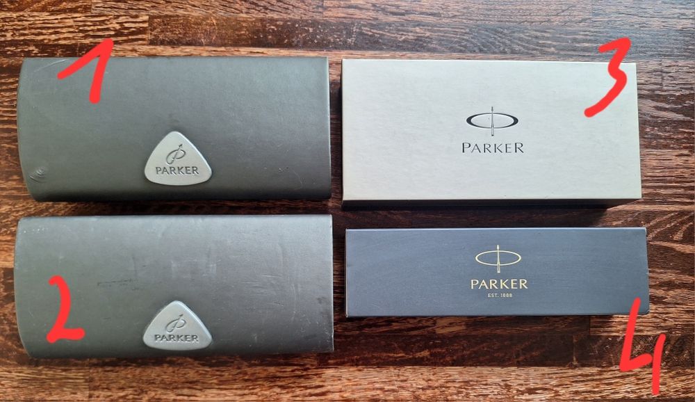 Parker коробка футляр