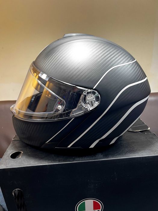 Capacete Topo de Gama AGV Sportmodular em Carbono - NOVO - Tam XL