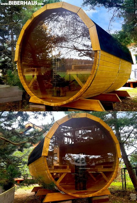 SAUNA Ogrodowa 300 cm + OKNO 100% + PRZEDSIONEK + GRATIS Beczka +Akces