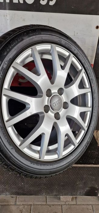 alufelgi +opony letnie 225/45 17 5x112 et56 audi a3 s3 rs3
