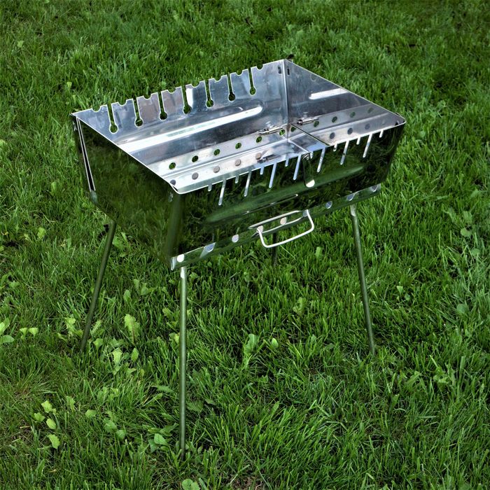 Мангал чемодан из нержавейки, 2мм, на 8,10 шампуров.: 1 900 грн. - Інші ...