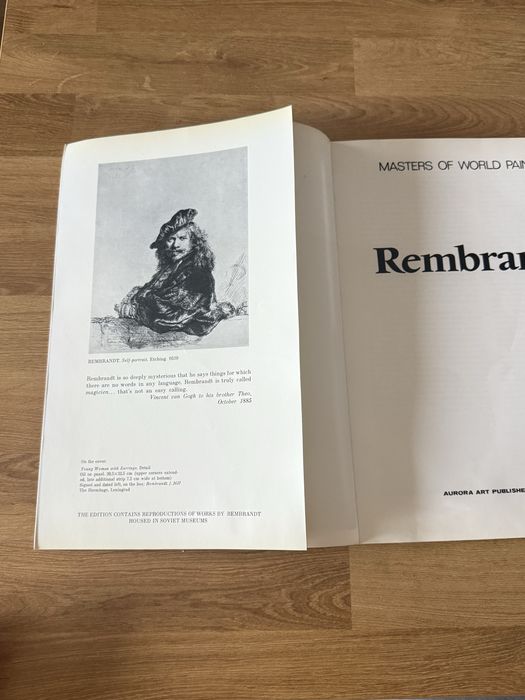 Albom z plakatami Rembrandt