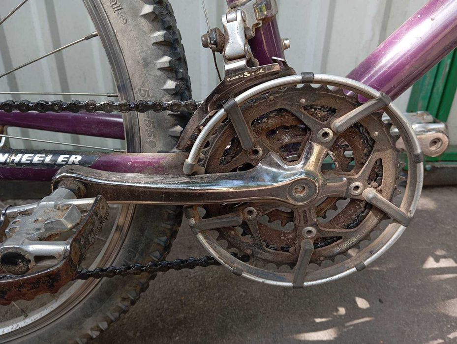 Вінтажний ретро велосипед - WHEELER 6680 - алюмінієва рама/Німеччина