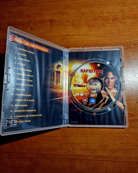 FOGO RÁPIDO (Brandon Lee/Powers Boothe/Kate Hodge) Antes de O Corvo