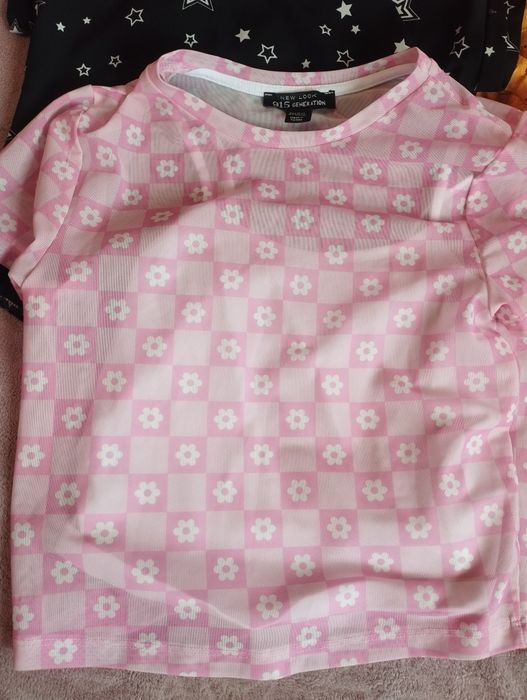 Пакет речей для дівчинки 6-7-8 років. Футболка, ромпер, плаття, лосини