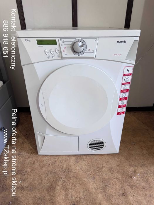 Suszarka do ubrań Gorenje Biała 6KG Transport / Gwarancja