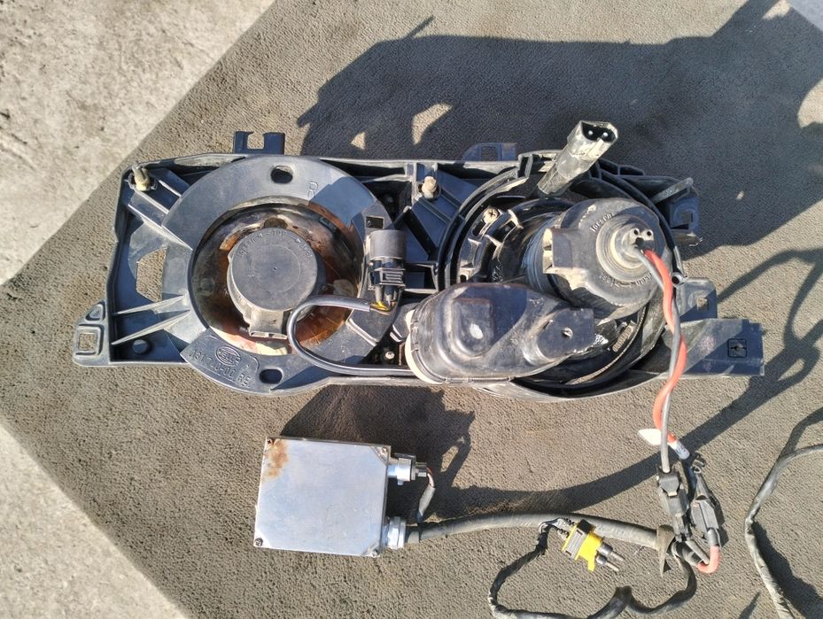 Фари Hella Black, BMW e34, e32