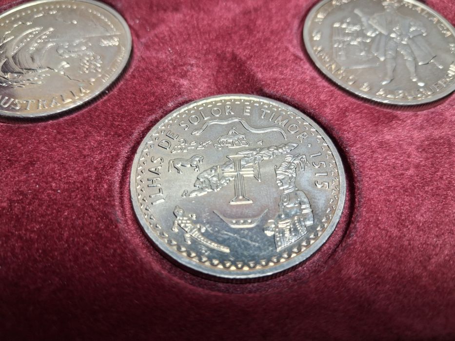 Moedas comemorativas em escudos - VI série descobrimentos