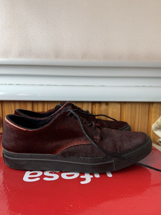 Жіночі кеди хутро поні