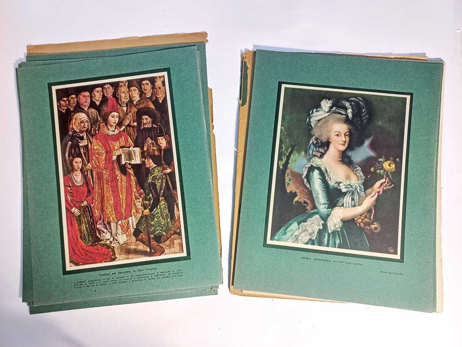 Fascículos da Obra "Favoritas e Favoritos Célebres – Sousa Costa