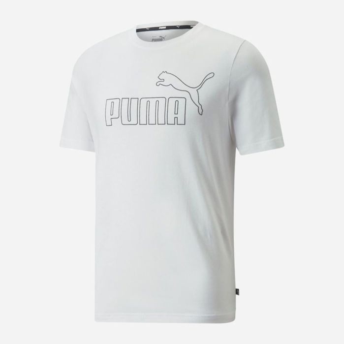 Футболка Puma ESS Elevated Tee L White