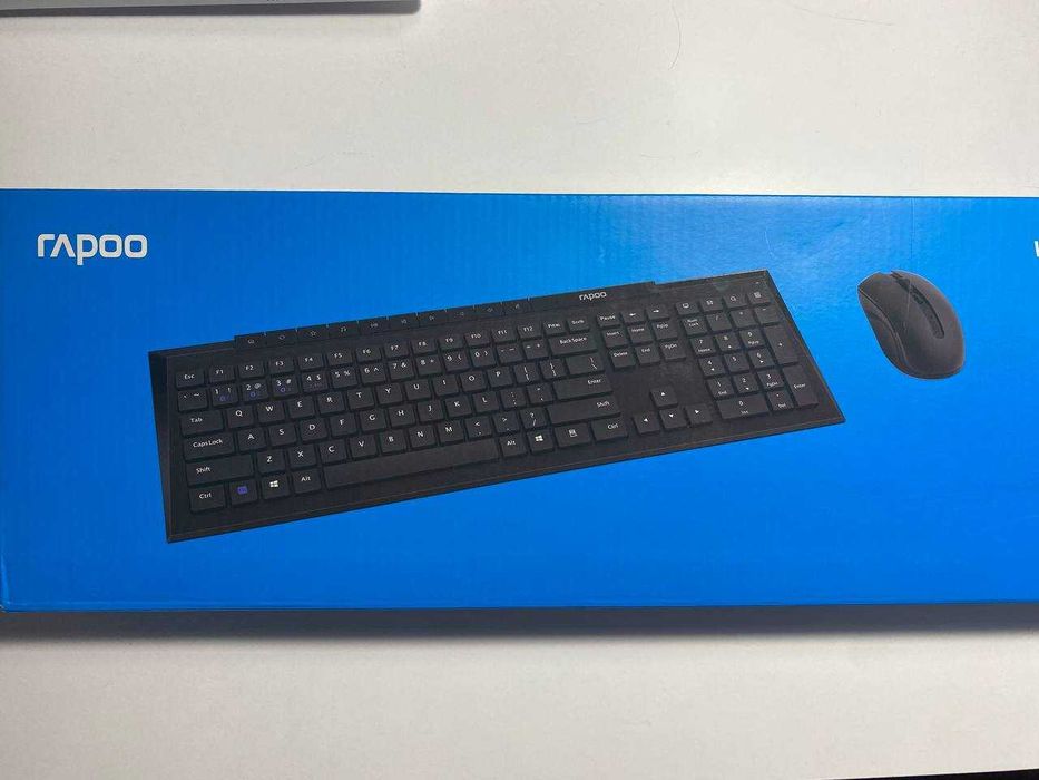 Клавіатура, миша(КОМПЛЕКТ) Rapoo 8210M Wireless Black