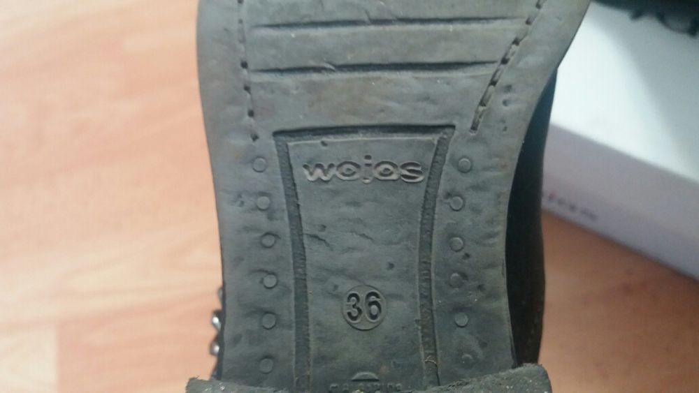 Buty WOJAS skórzane 36