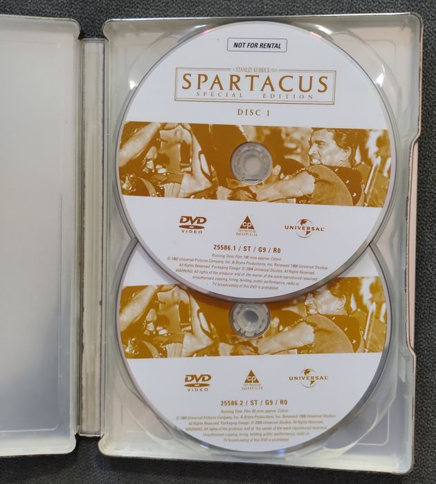 Filme DVD Spartacus