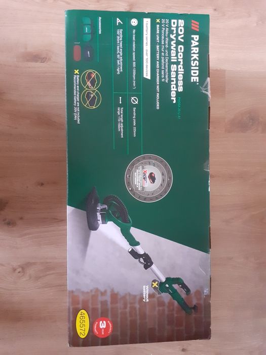 Parkside Akumulatorowa Szlifierka wielofunkcyjna 20 V