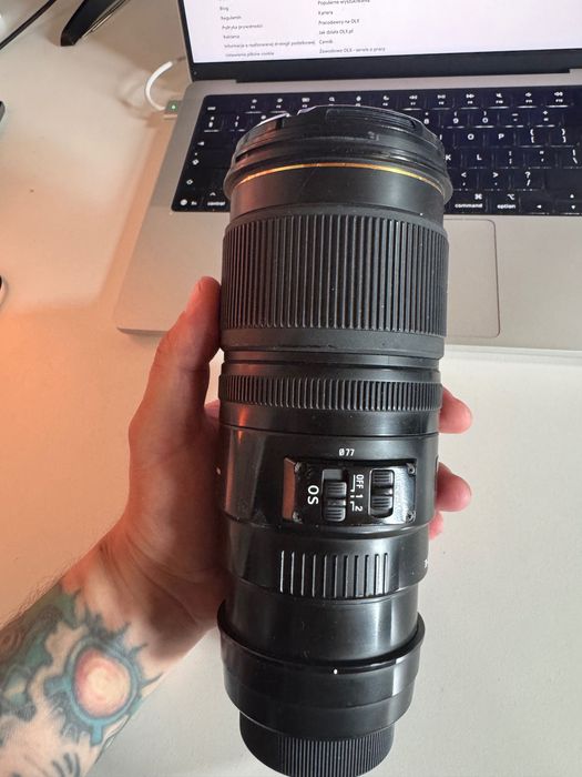 Sigma 70-200mm f/2.8 APO DG HSM OS do Nikon