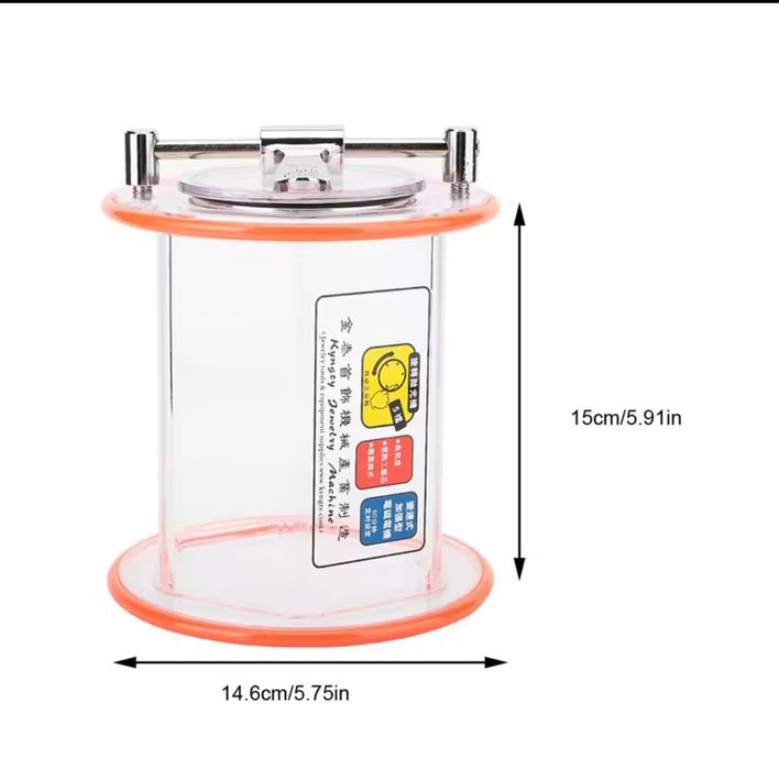 Tambor de polimento para máquina jóias