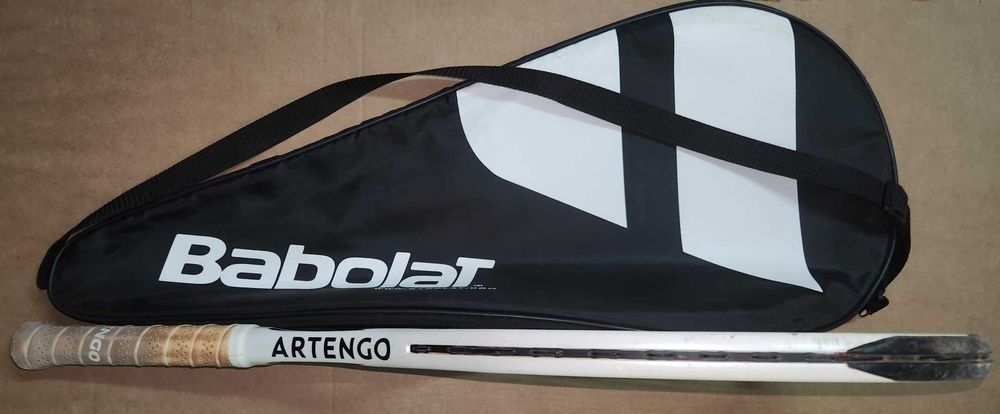 Raquete de ténis de criança com saco, usada, Artengo TR 160 Graph Lite