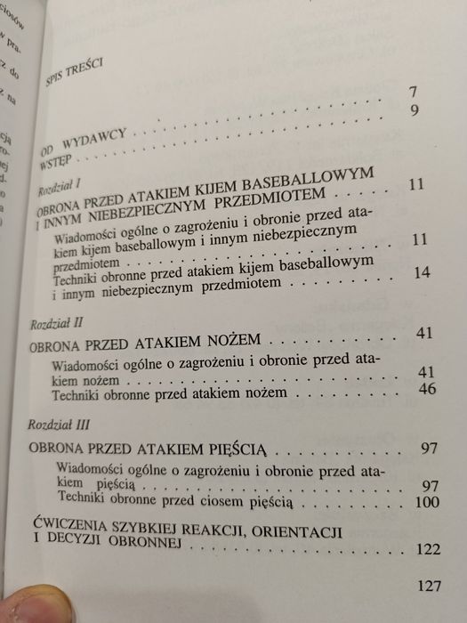 Obrona przed atakiem kijem baseballowym nożem i pięścią 127 str.