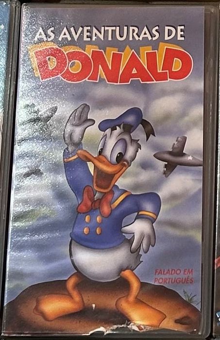 VHS As Aventuras de Donald (Português)