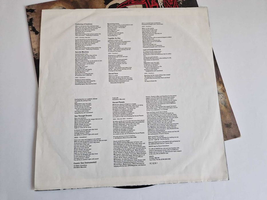 Death – Human (LP, 1991)