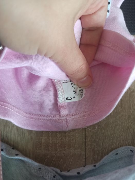Komplet niemowlęcy czapka+chustka