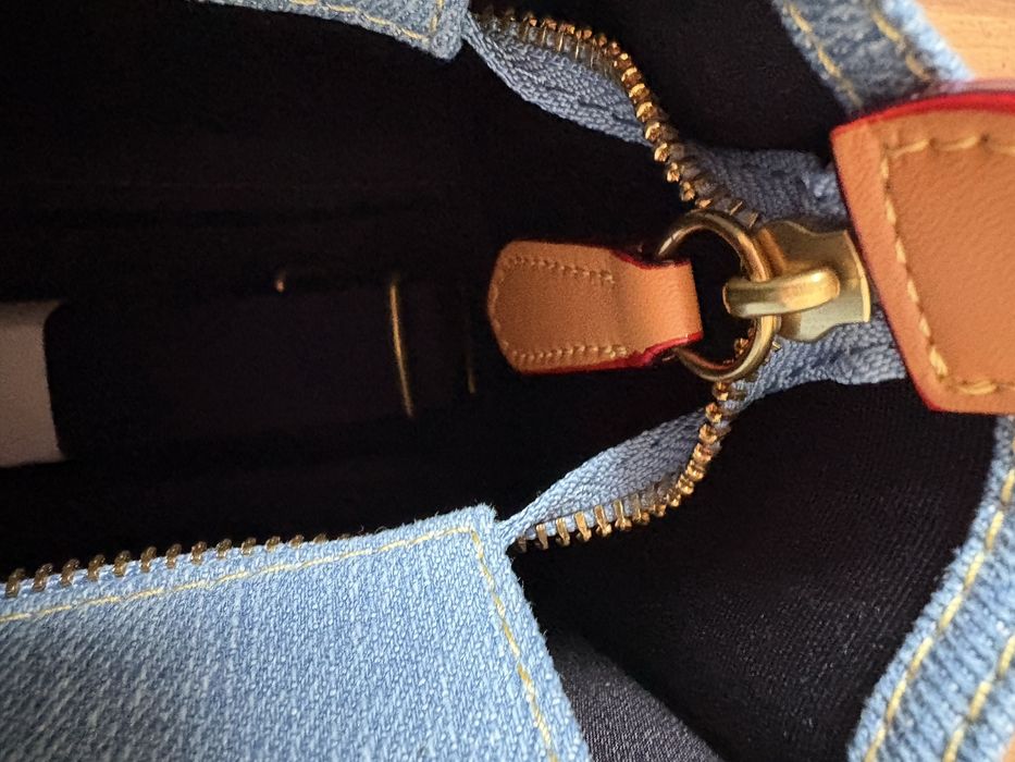 Torebka kuferek jeansowa ala coach nowa