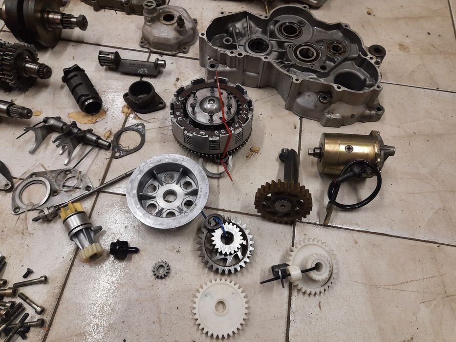 Silnik Rotax 123 części Aprilia pegaso rs etx rx af1