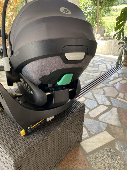Pebble 360 pro + FamilyFix 360 + adaptadores carrinho maxi cosi