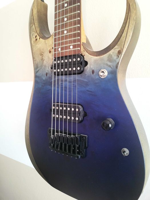 Guitarra Ibanez 7 cordas RGD7521PB-DSF (COMO NOVA)