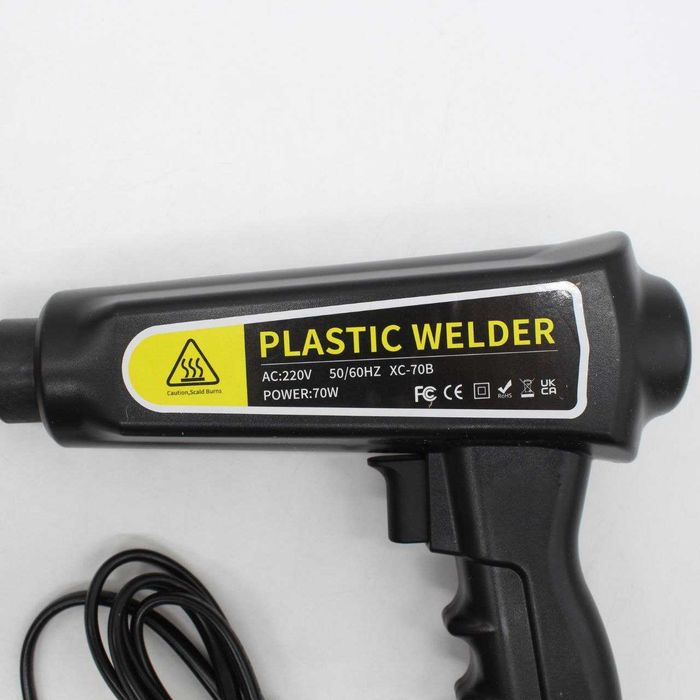 Паяльник для пластику 70Вт 220V +200 скоб для ремонту бамперів