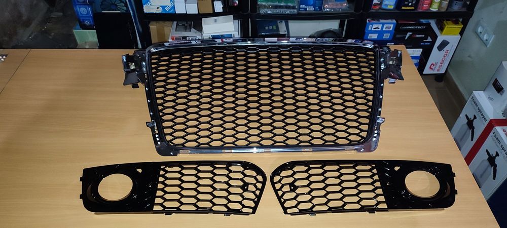 Grelhas RS4 Audi A4 B8.