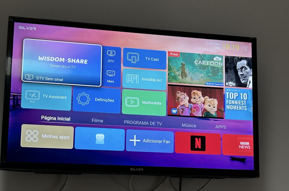 Smart Tv 32  silver