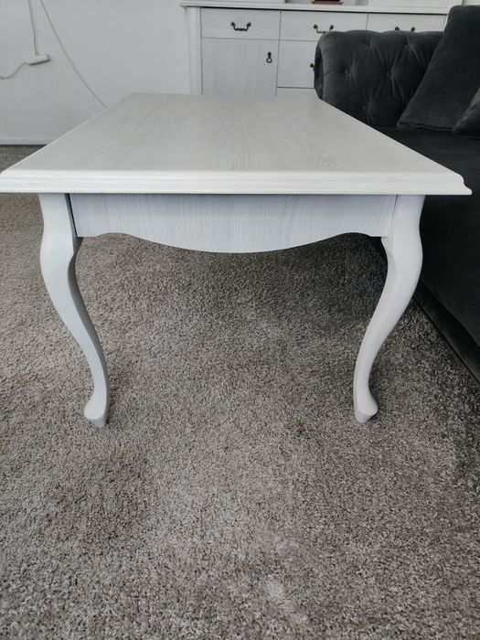 Piękny stolik w stylu prowansalskim ława stół kawowy elegancki stylowy