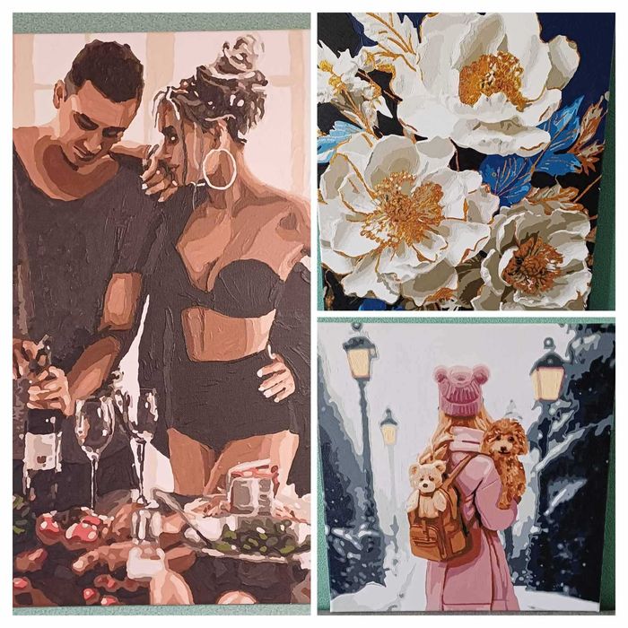 Готові картини по номерам