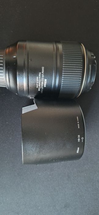 Lente Nikoor AF-S MICRO NIKKOR 105mm 1:2.8G ED
VR