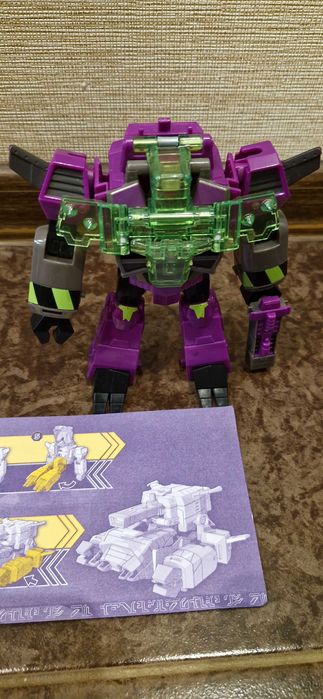 Трансформери танк Клоббер і акула Skybyte HASBRO CLOBBER