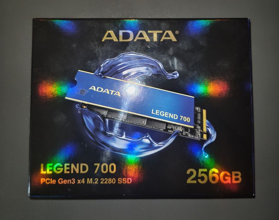 SSD диск ADATA LEGEND 710 256GB M.2 2280 PCIe Gen3x4 3D