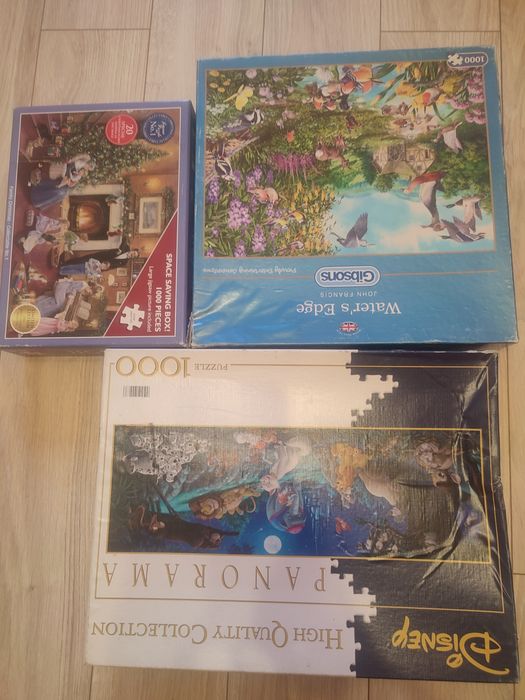 Пазли набір з 3штук