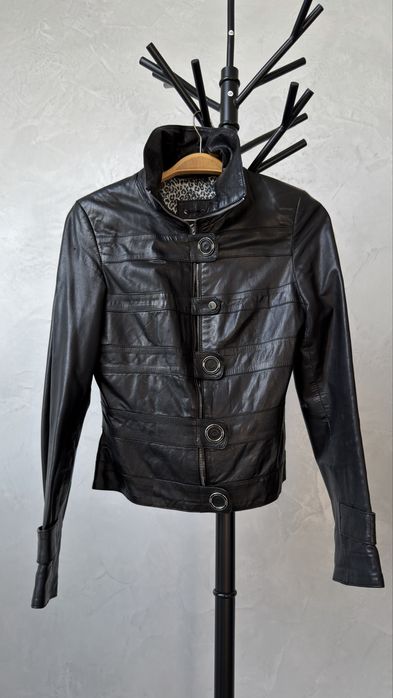 Куртка жіноча шкіряна 34 р XS