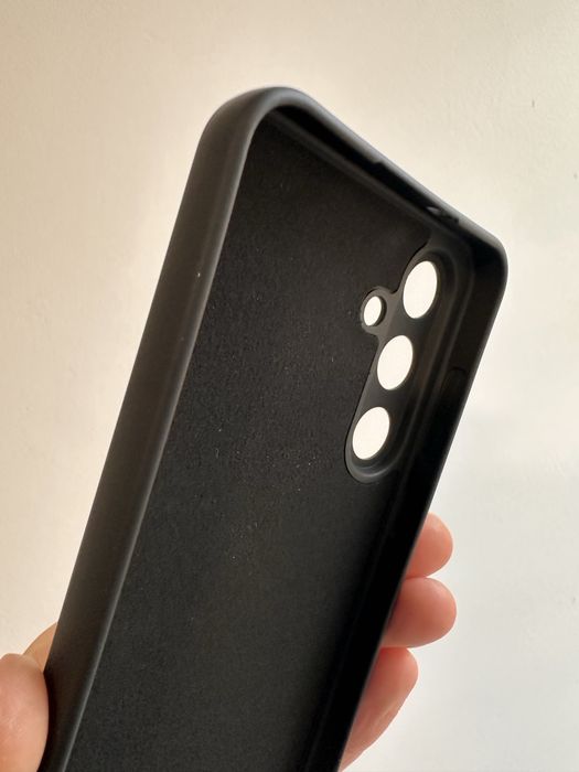 Etui plecki Silikon czarne do SAMSUNG GALAXY S25 FE