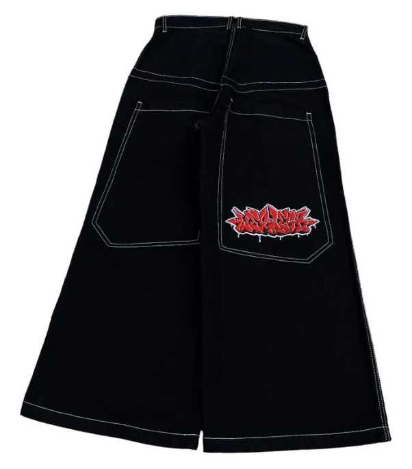 сині/червоні baggy Y2K Штани джинсові WexWear jeans