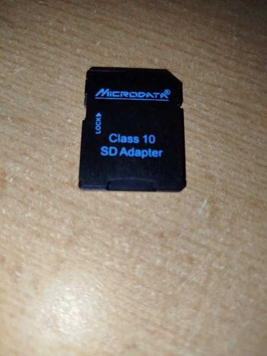 Адаптер microSD to SD Microdata Class 10, відмінний стан