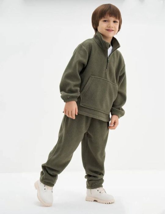 Дитячий дуже теплий костюм двосторонній фліс полар