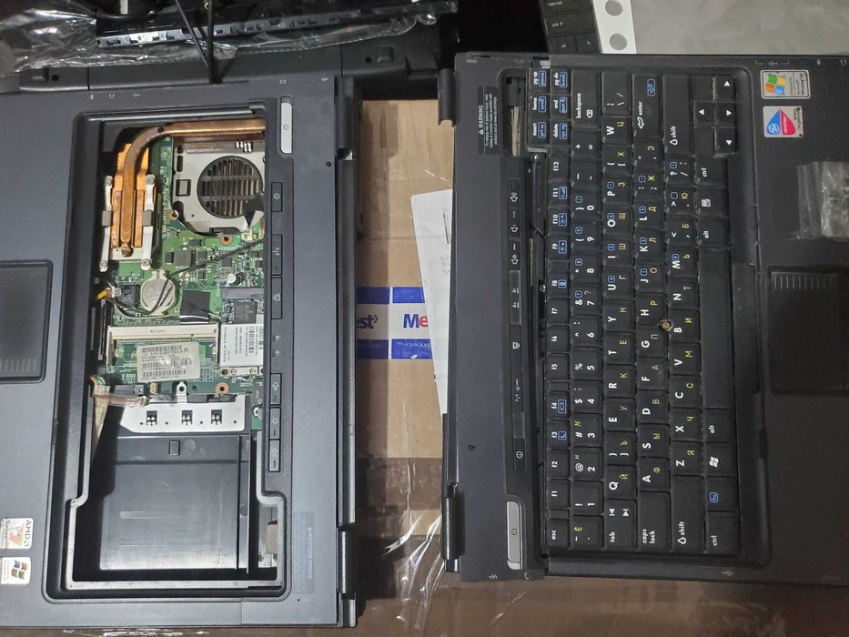 Ноутбуки HP 8шт за 2000, на запчасти. Цена указана за все что на фото