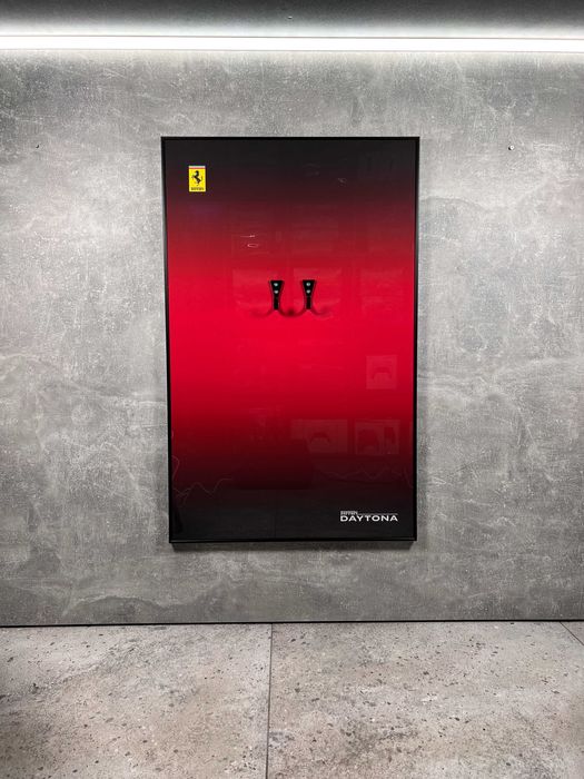 Арт Тримач Рамка 80x50 см. на Стіну для Конструктора Ferrari 42143