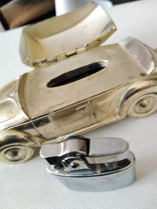 Rzadka zapalniczka stolowa VW Beetle z lat 50