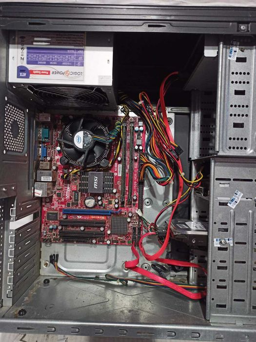 ПК 4 ядра MSI G31TM-P35/Core 2 Quad Q8300/DDR2 4 GB/250 GB УЦЕНКА!