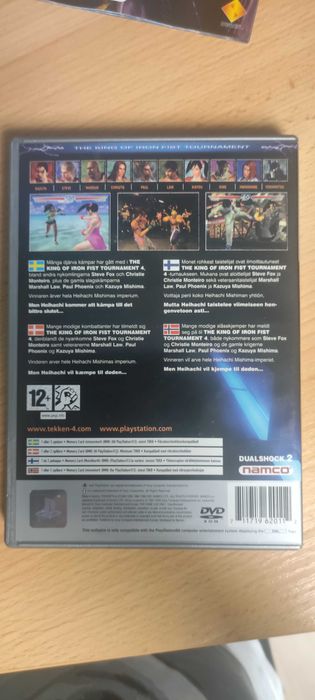 Tekken 4 PS2 PlayStation 2 skandynawska okladka gra angielski (2)