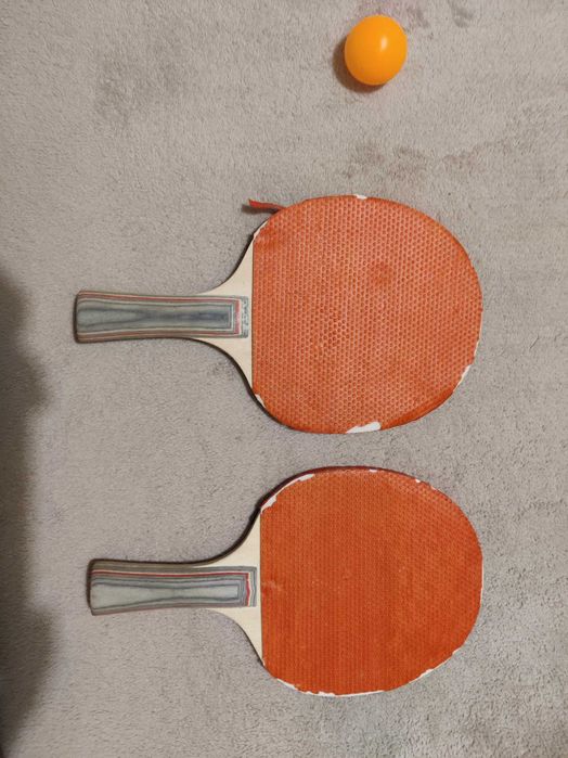 Ping Pong raquetes e bola